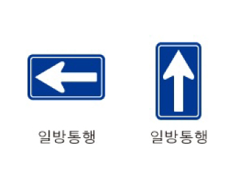 일방통행(반대편에서 진입금지)