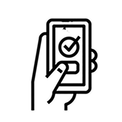スマホで予約のアイコン