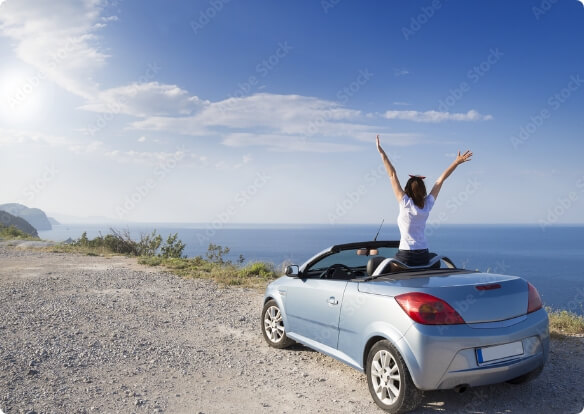 その①　風を感じる爽快なドライブ体験