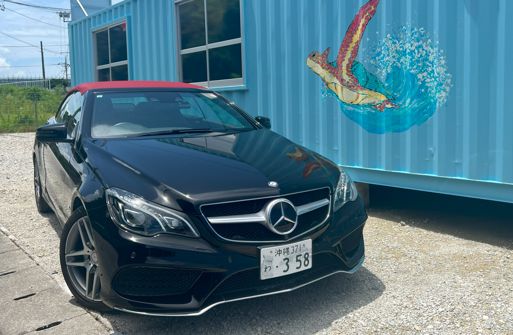＜M・벤츠 E-CLASS 오픈＞｜AMG 벤츠 컨버터블 초특가!! 나하공항 무료 송영 포함