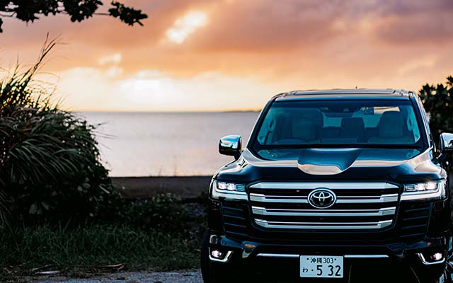 TOYOTA 신형 랜드크루저 ZX 300계 🌺 국제거리・현청 앞【NOC/면책 보상 & 공항 무료 택시 송영 포함】