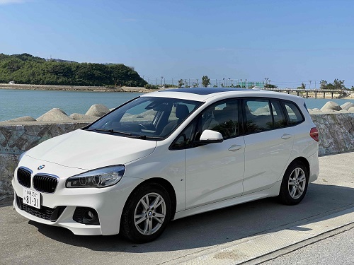 BMW 218i 그란 투어러 M 스포츠는 가족에게 인기 있는 7인승입니다!선루프가 달린 W!!앞바다