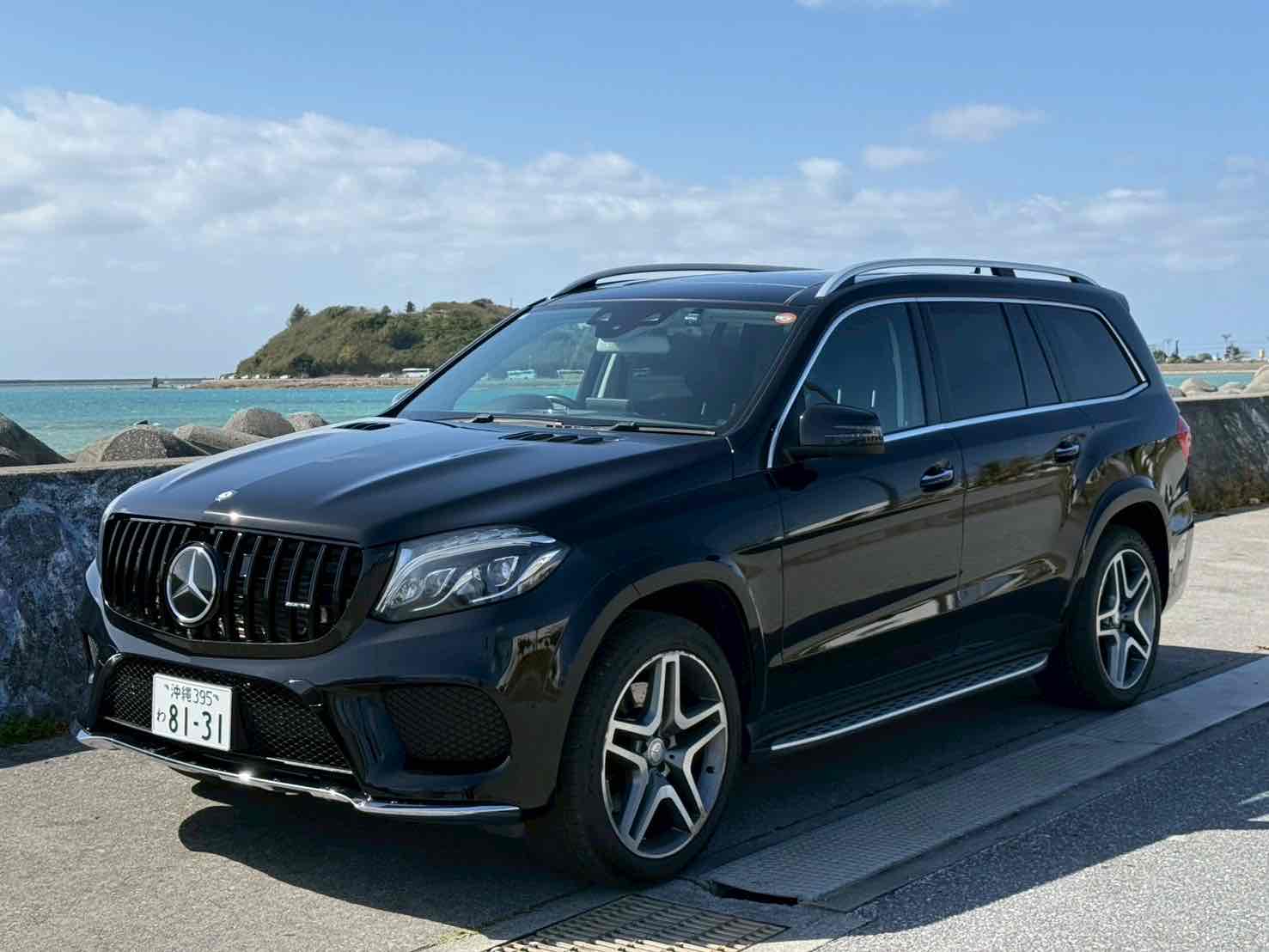 메르세데스 벤츠 GLS 350d 7인승　선루프　 1박 2일 29800엔 2박째 이후 반액!