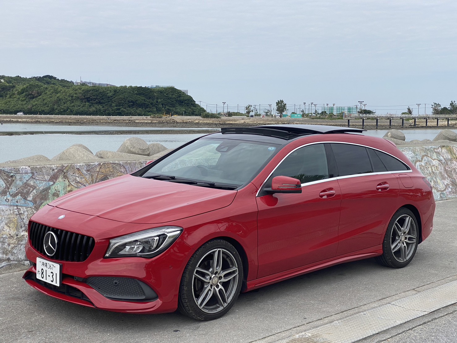 메르세데스-벤츠 CLA 슈팅 브레이크 AMG 글래스 슬라이드 루프 5인승 1박 2